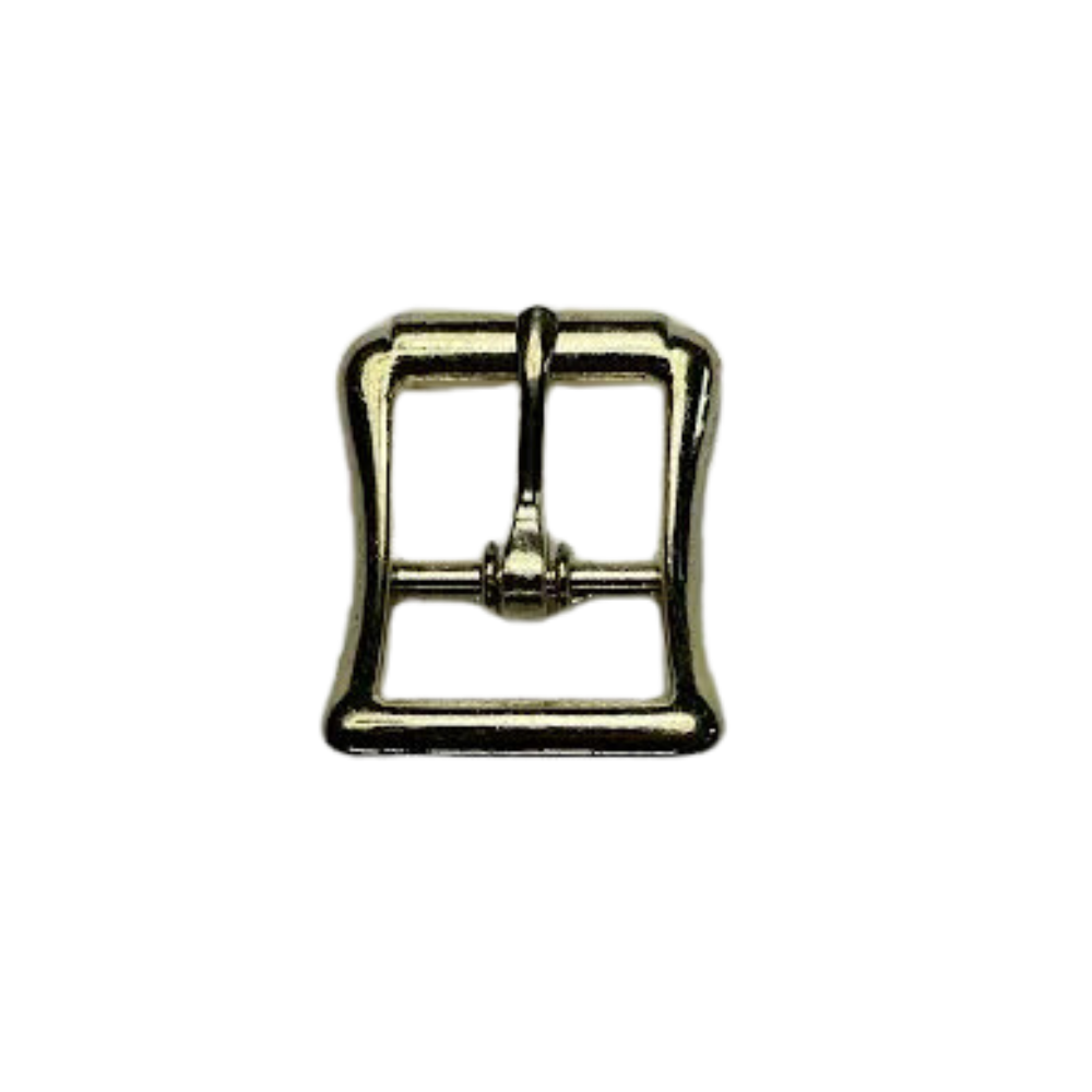 #414 Brass Plate Imitation Roller Buckle 3/4" (special order)