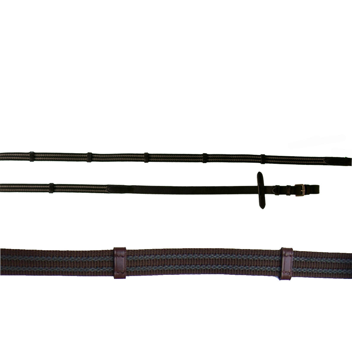 Pro Trainer Rubber Web Reins Full