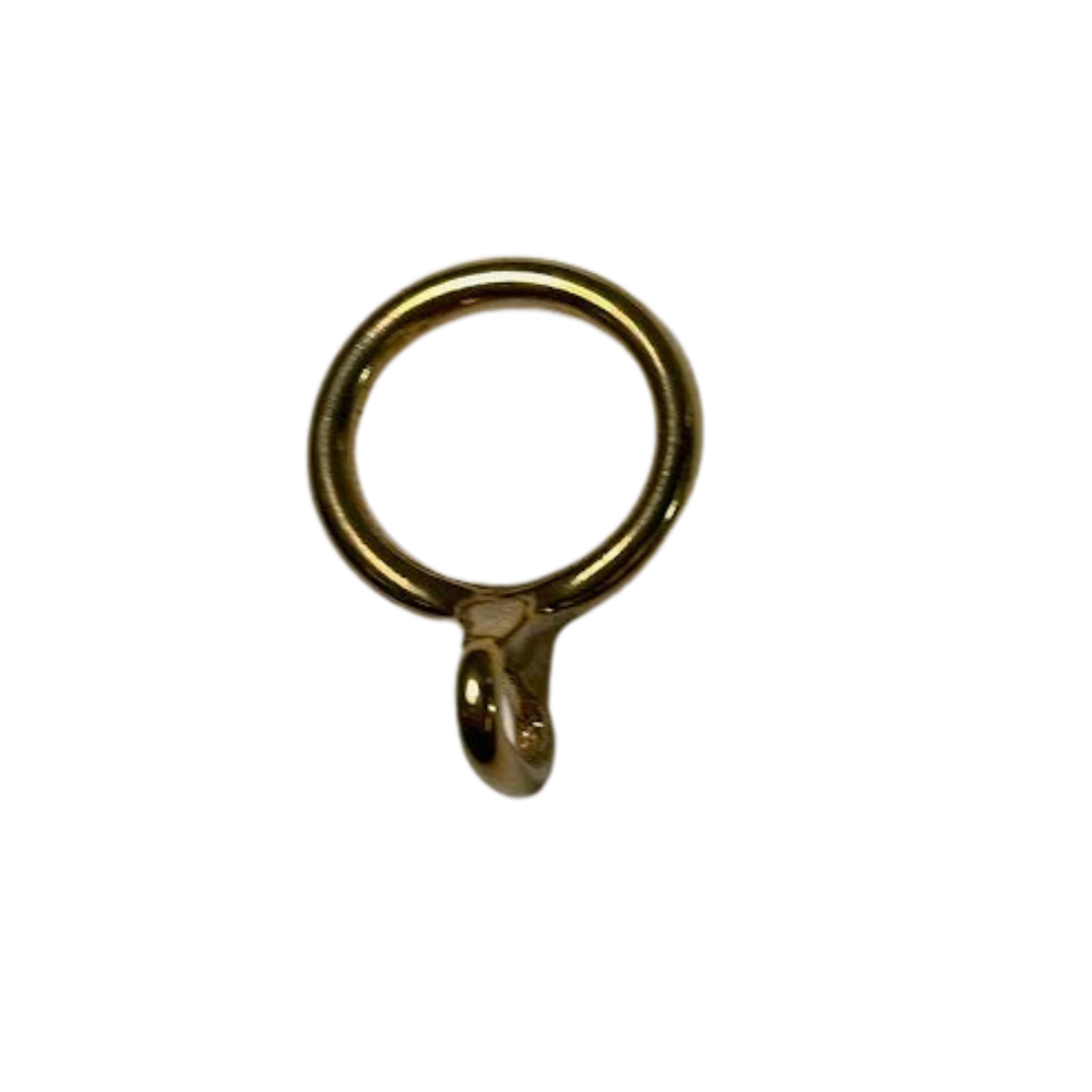 #3611 Solid Brass Loop & Ring 3/4 x 1-1/8"