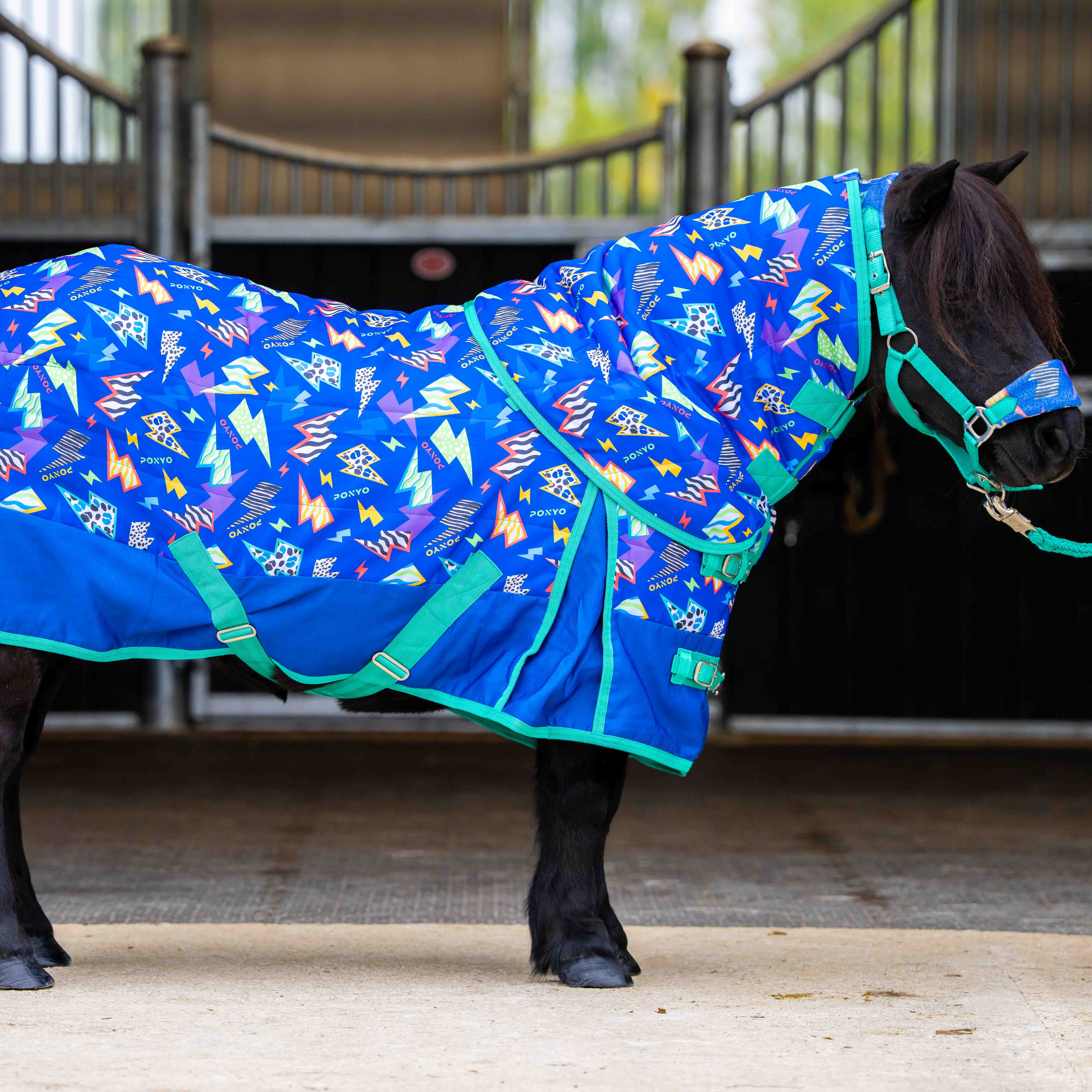 Ponyo Horsewear Thunderstruck Stable Rug