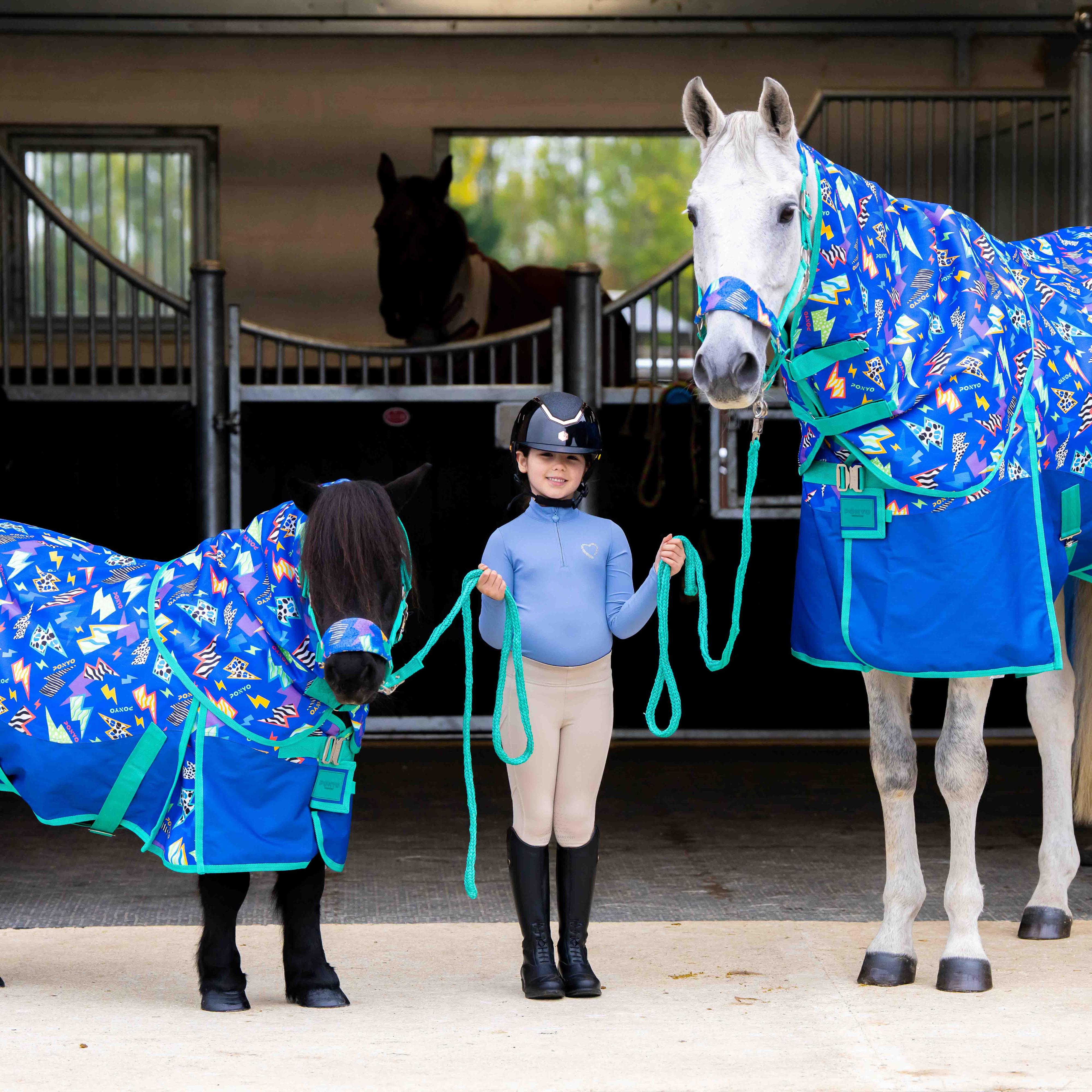 Ponyo Horsewear Thunderstruck Turnout Rug