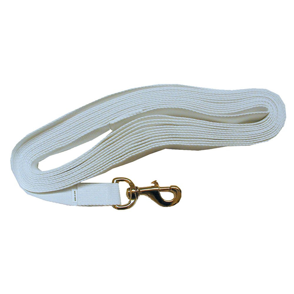 Cotton Lunge Line 25' White