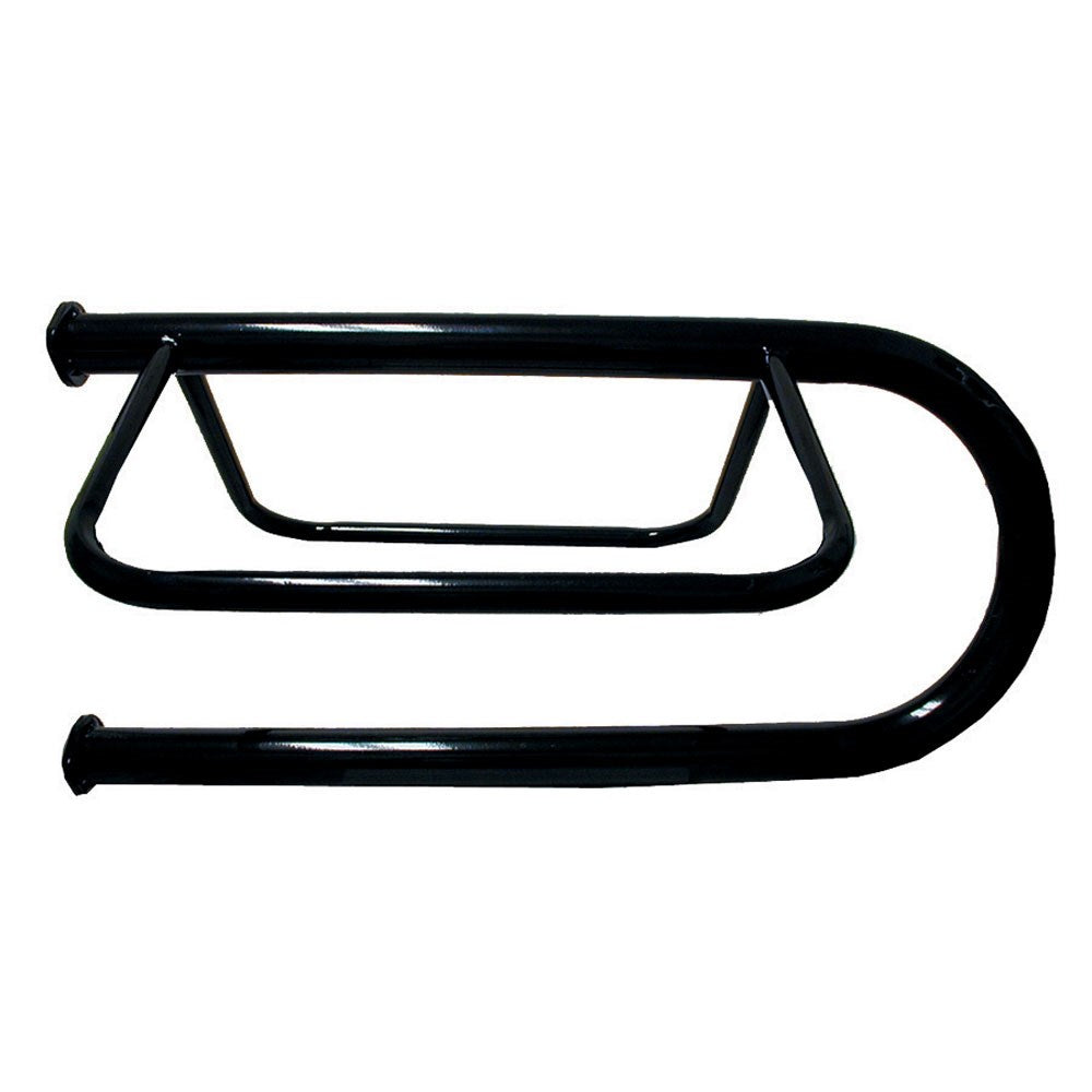 Western Saddle Wall Rack Black FOB