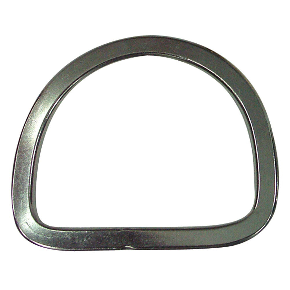 Stainless Steel Saddle Rigging Flat Dee 3-1/2" (special order)