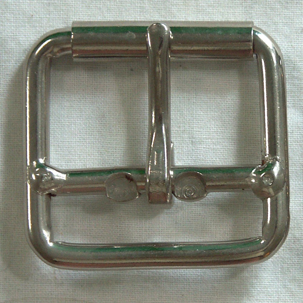 #999 Nickle Plate 1 3/4" Double Bar Buckle (special order)