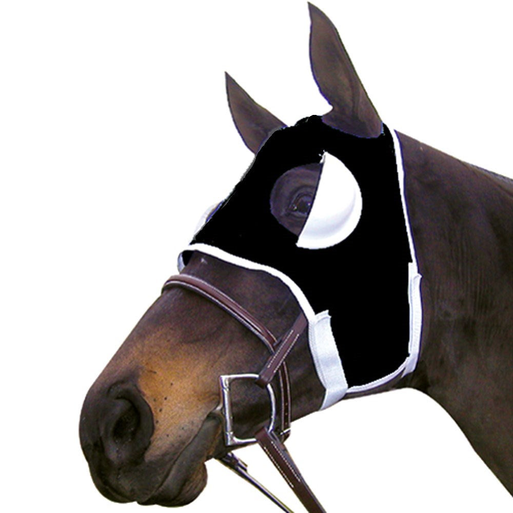 Equine Half Cup Blinker Hood
