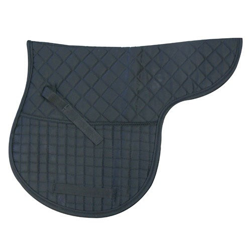 English Shaped All Purpose Quilted Double Back Saddle Pad