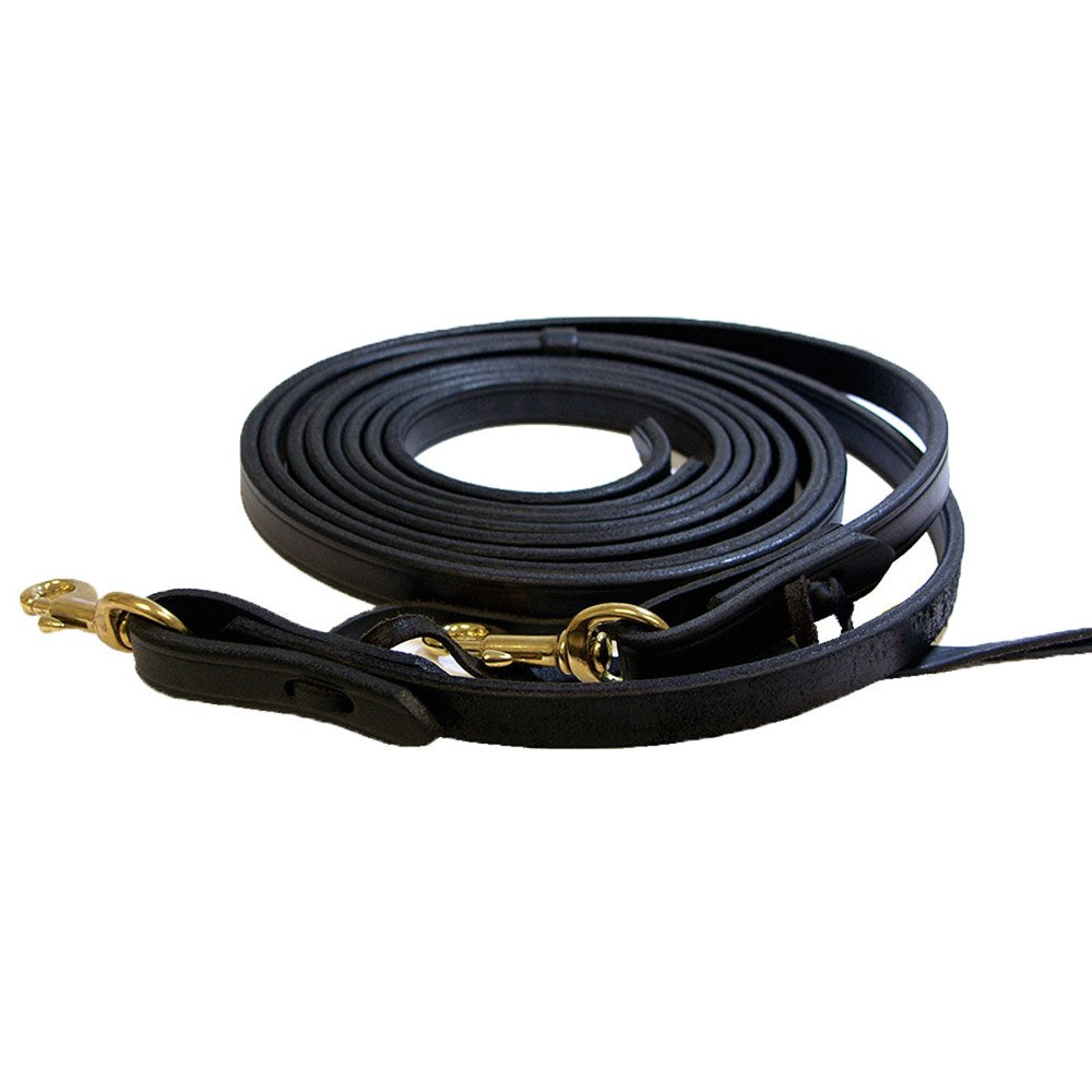 Shenandoah Trail 3/4" Reins with Solid Brass Snaps