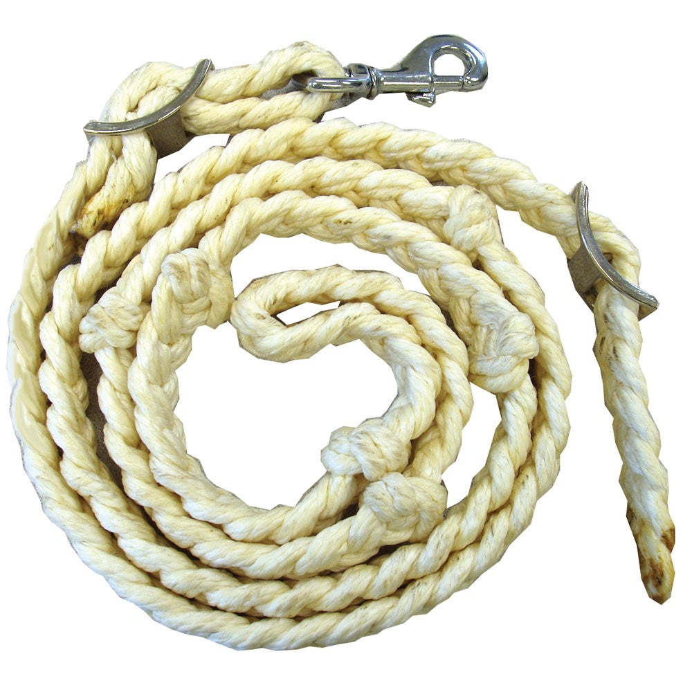 Knotted Barrel Hand Braided Rein
