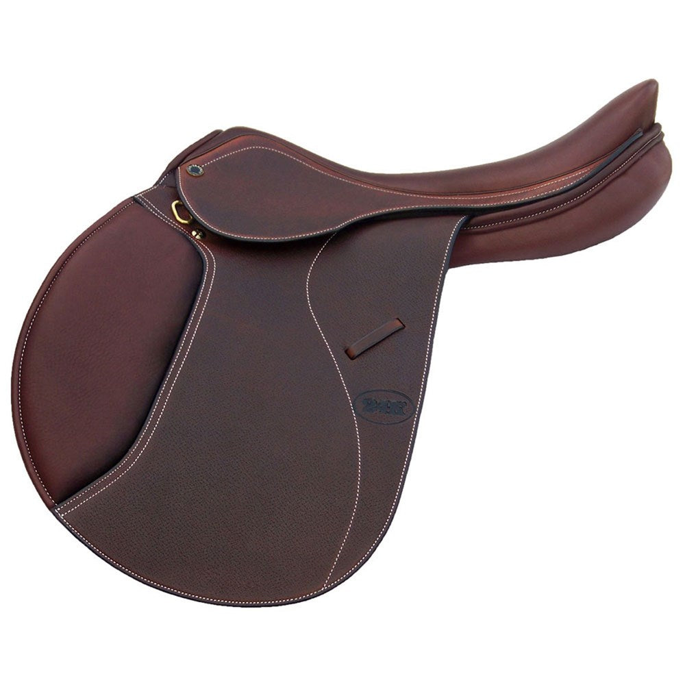 Pro Trainer 24K Equitation Saddle - Flocked Panels