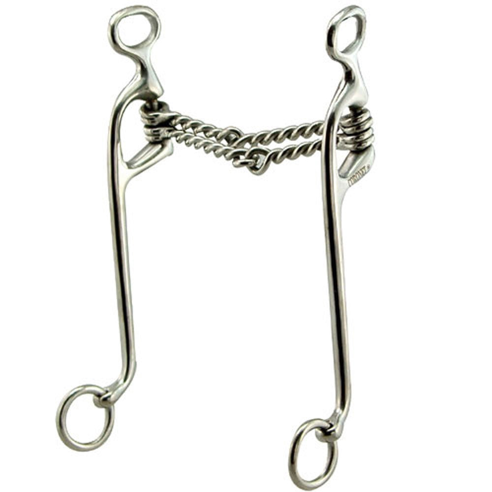 Coronet Double Twisted Wire Walking Horse Bit 5"