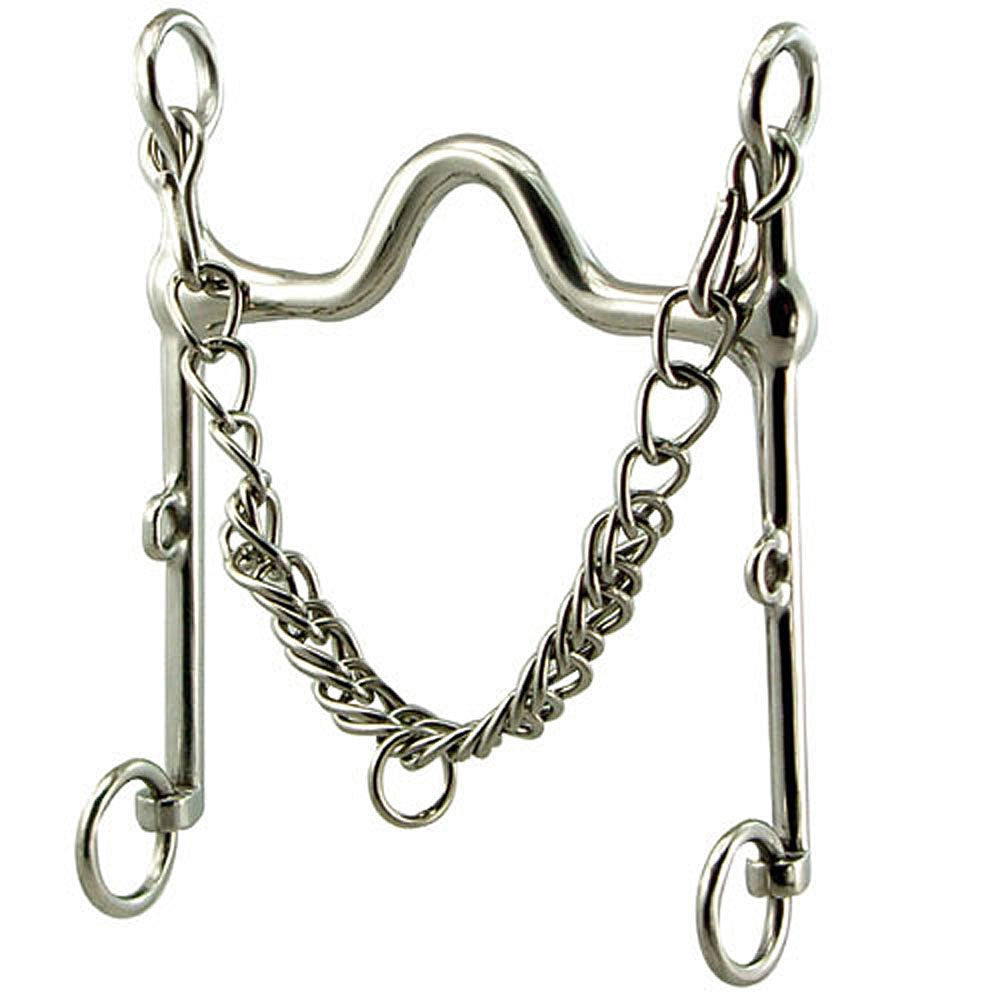 Weymouth High Port 5" Bit with 7" Cheeks