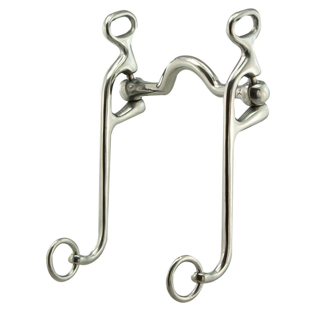 Stainless Steel Loose Cheek High Port Walking Horse Bit 5"