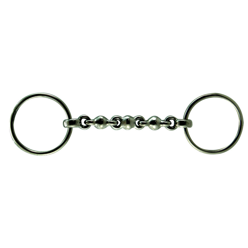 Waterford Loose Ring Stainless Steel Snaffle Bit