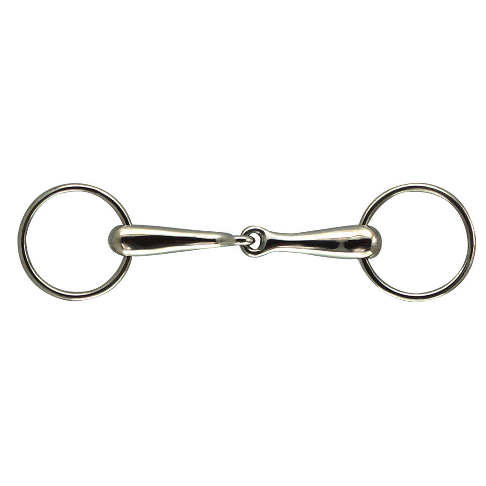 Loose Ring Thick Hollow Stainless Steel Mouth Snaffle Bit