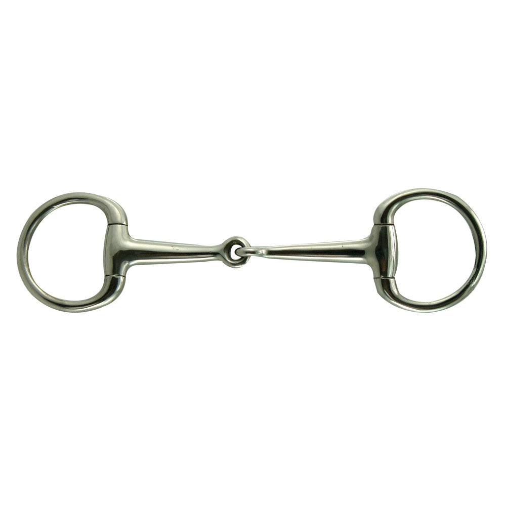 Small Stainless Steel Round Ring Eggbutt Dressage Bradoon Bit