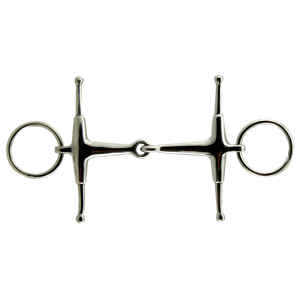 Fulmer Heavy Weight Stainless Steel Snaffle Bit 5"