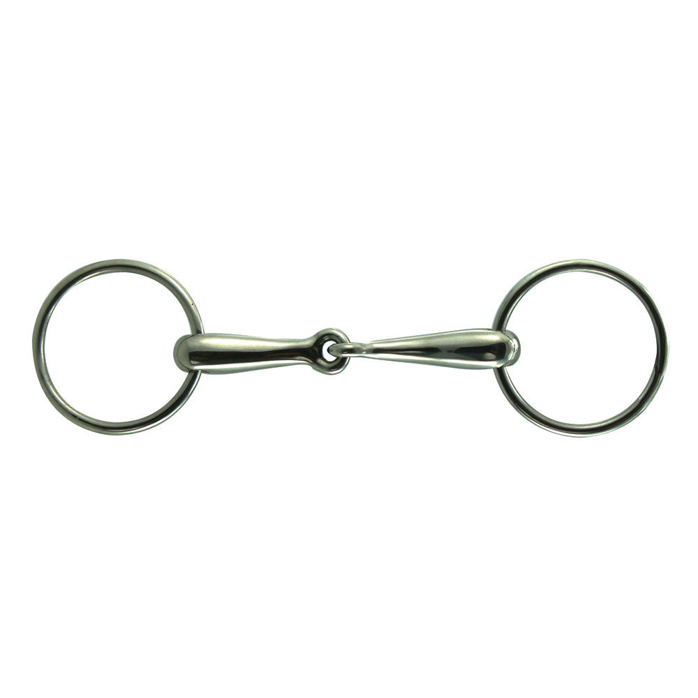 Hollow Mouth Stainless Steel Loose Ring Snaffle Bit