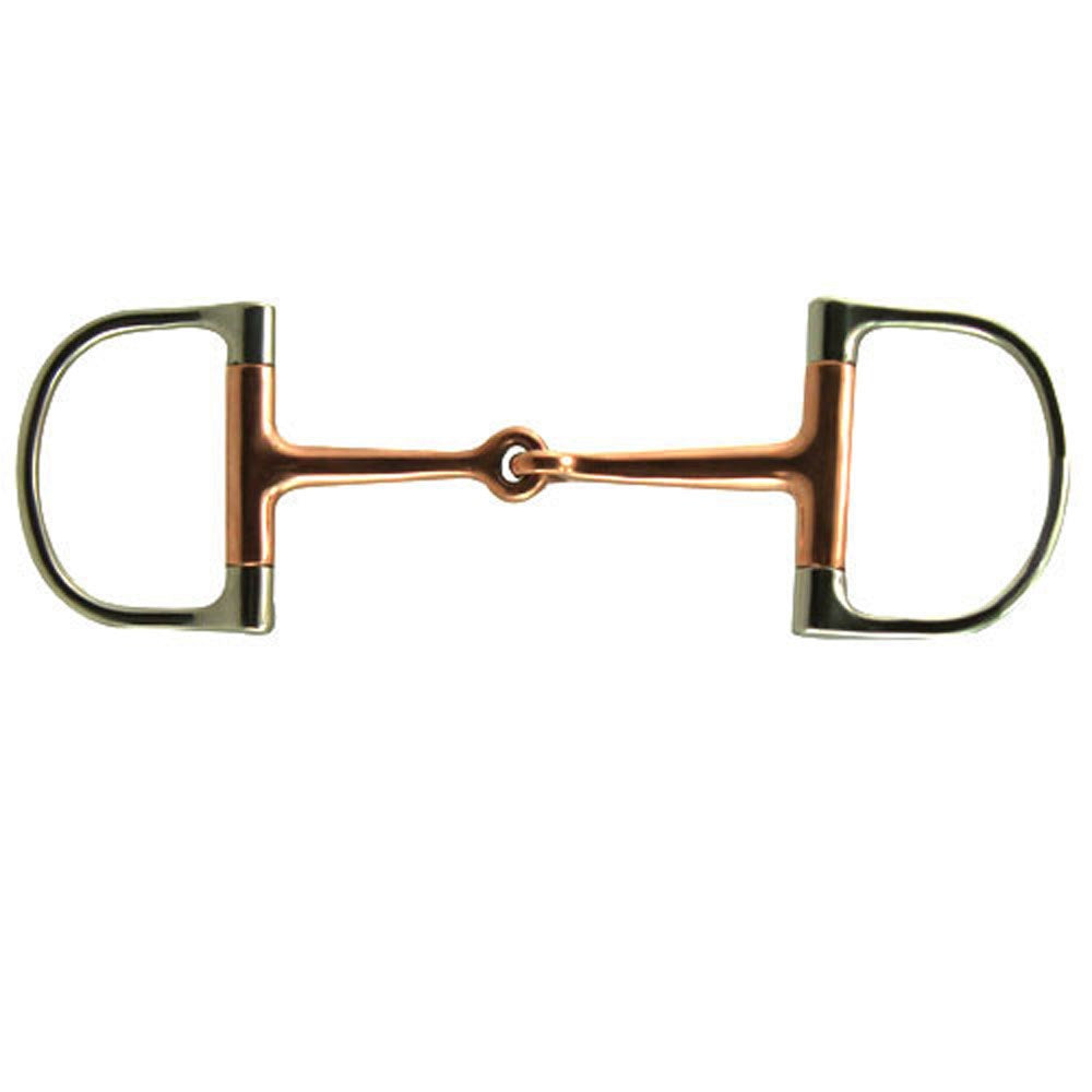 Coronet Light Weight Copper Mouth Dee Stainless Steel Bit