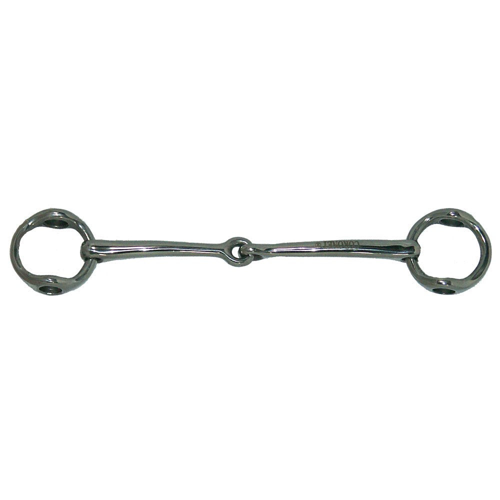 Coronet Mini Gag Stainless Steel Snaffle Bit 5"