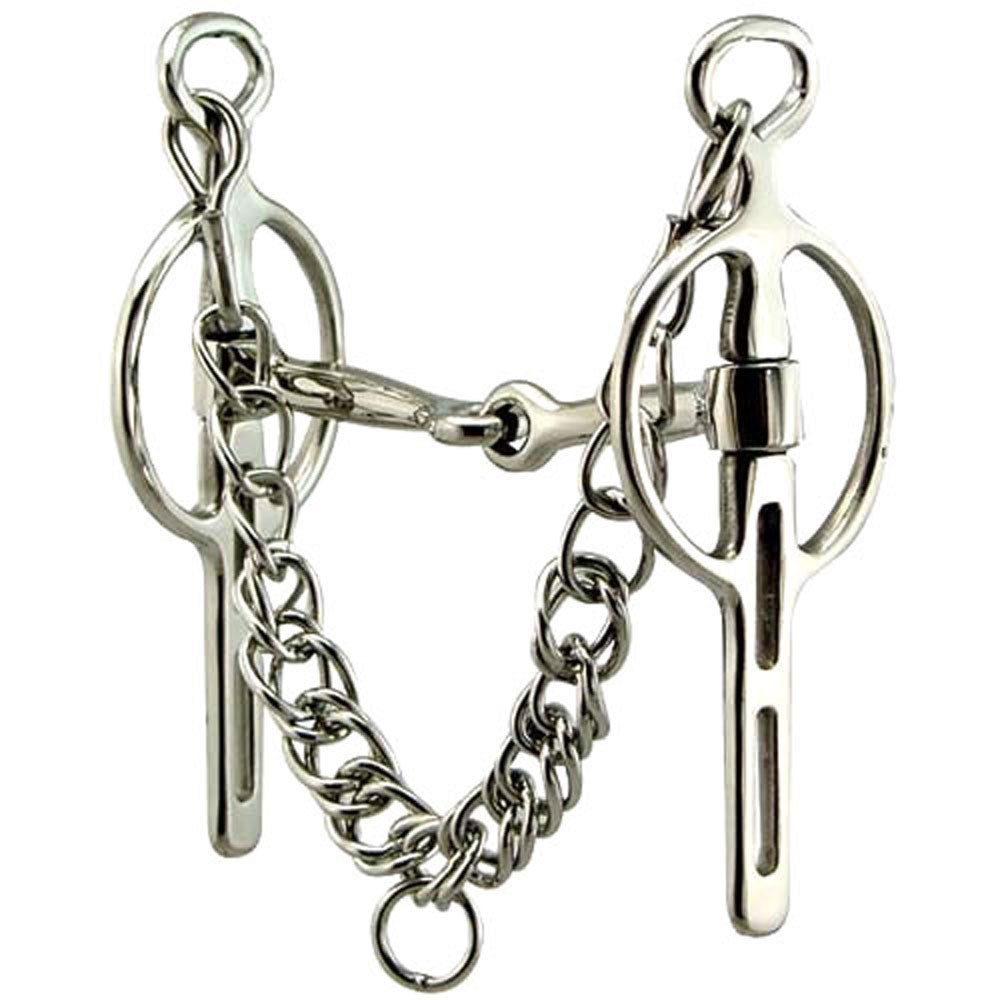 Liverpool Stainless Steel Snaffle Driving Bit