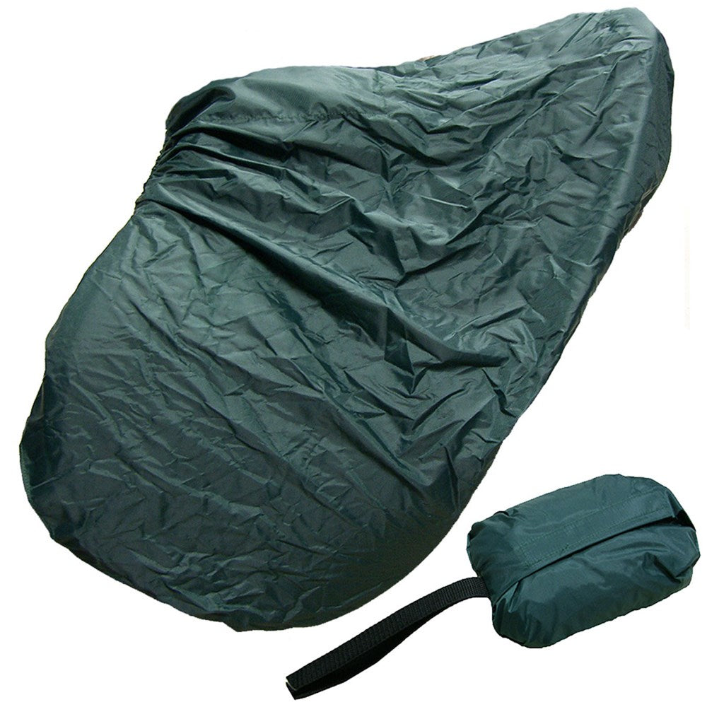English Saddle Cover In A Pouch - Hunter Green