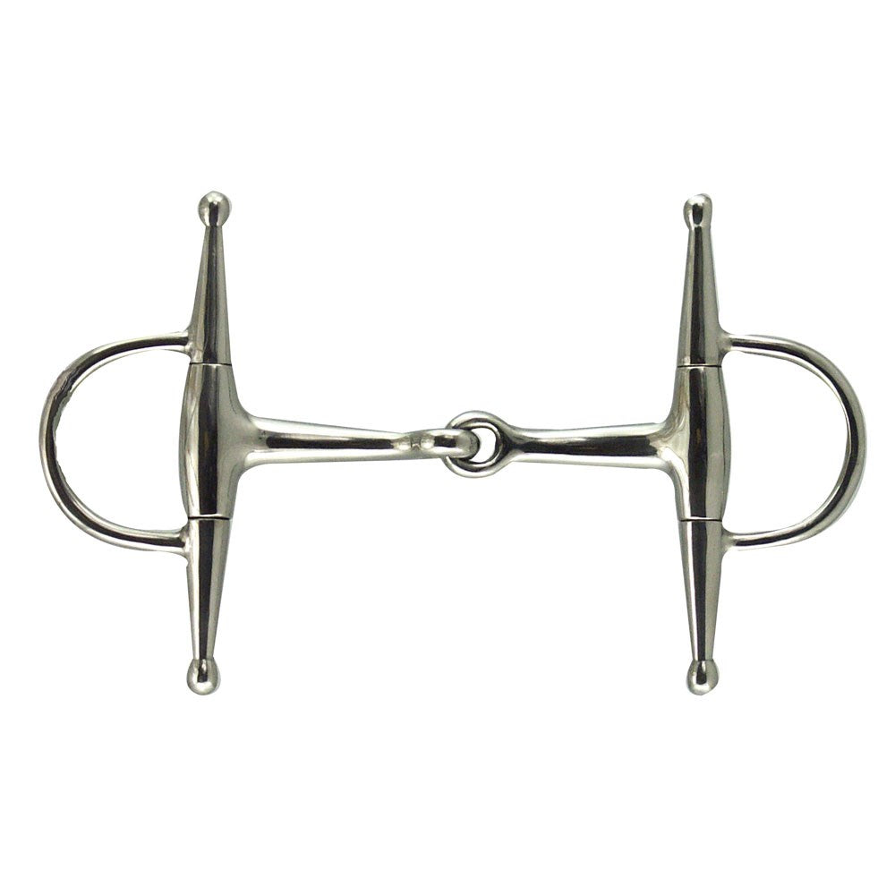 Full Cheek Eggbutt Snaffle Bit with 5-1/4" Cheeks