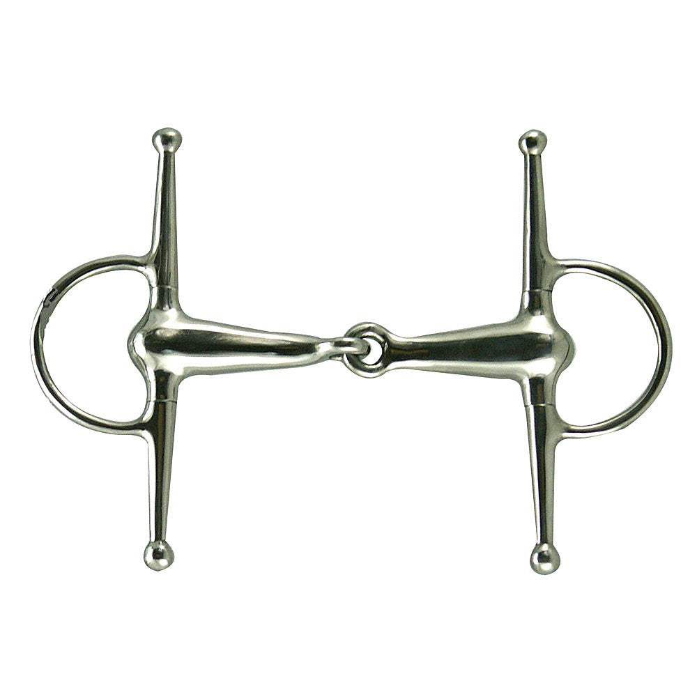 Full Cheek Thick Hollow Mouth Stainless Steel Snaffle Bit 5", 22mm