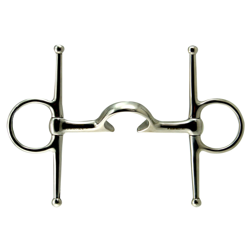 Full Cheek Stainless Steel Segunda Bit 5"