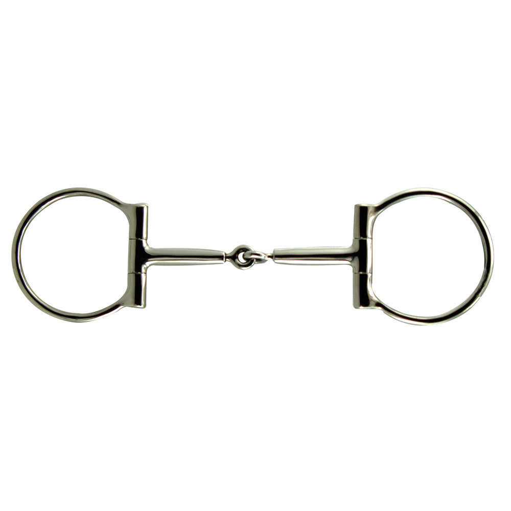 Robart Pinchless Stainless Steel Dee Snaffle Bit 5"