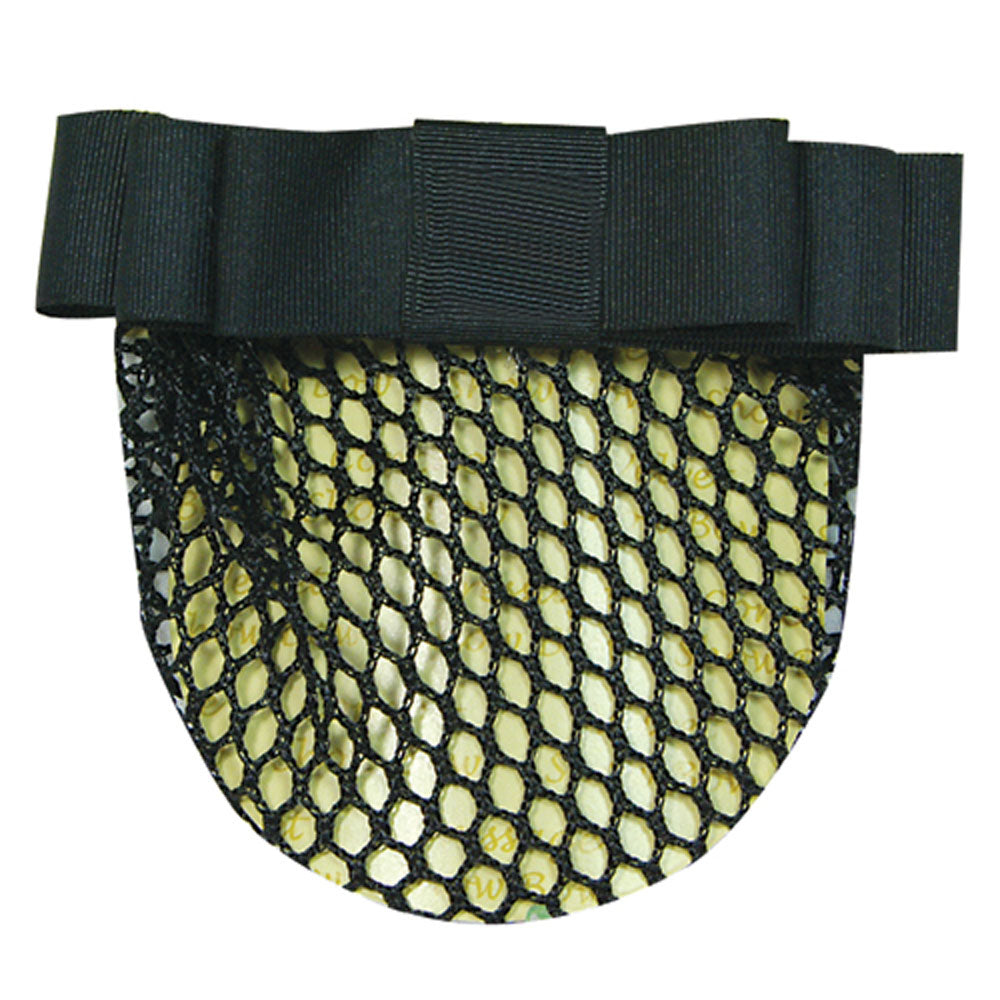 1" Ribbed Satin Ribbon Show Bow - Black