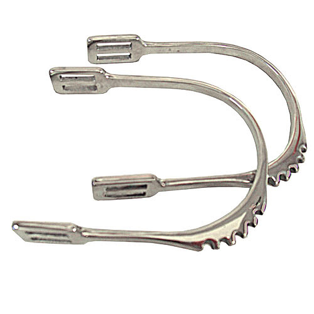 LeSpur 4 Teeth Men's Stainless Steel Spurs