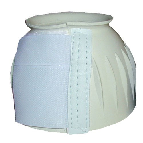 Ribbed Bell Boots with Single Closure Hook & Loop