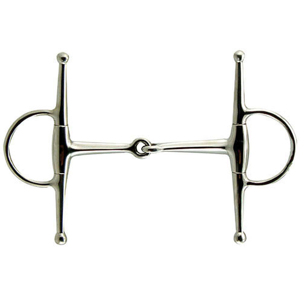 Stainless Steel Full Cheek Triangle Snaffle Bit