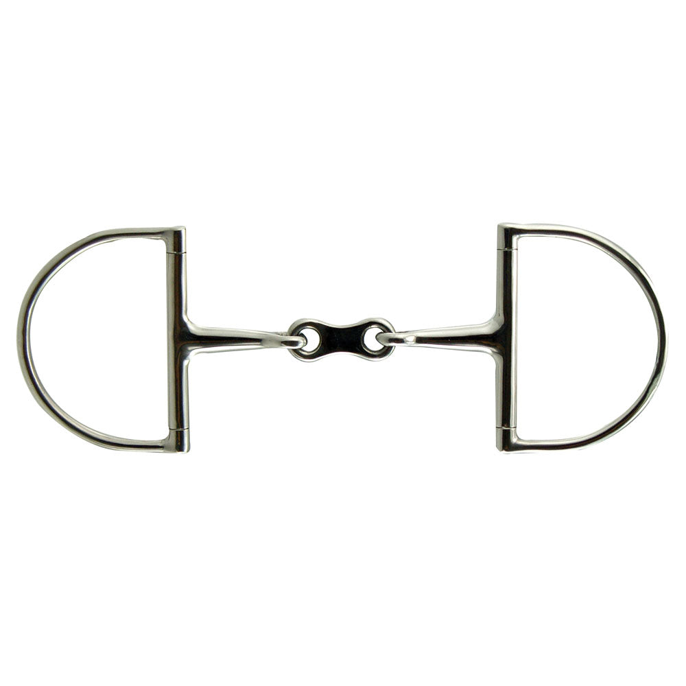 Coronet Large Dee Bit with French Link Mouth Bit