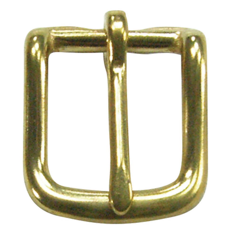 #12 Solid Brass 3/4" High Plush Buckle 3.4 mm Tongue (special order)