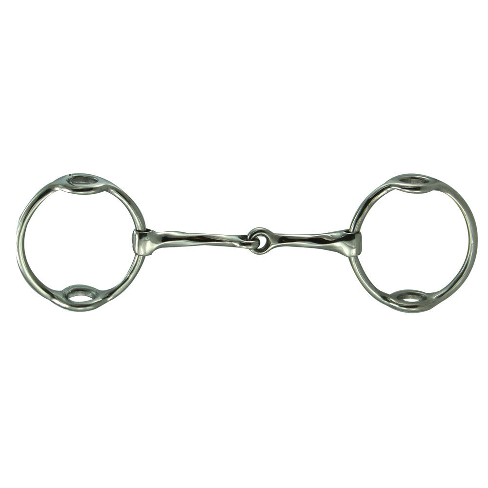 Coronet Stainless Steel Slow Twist Gag Bit