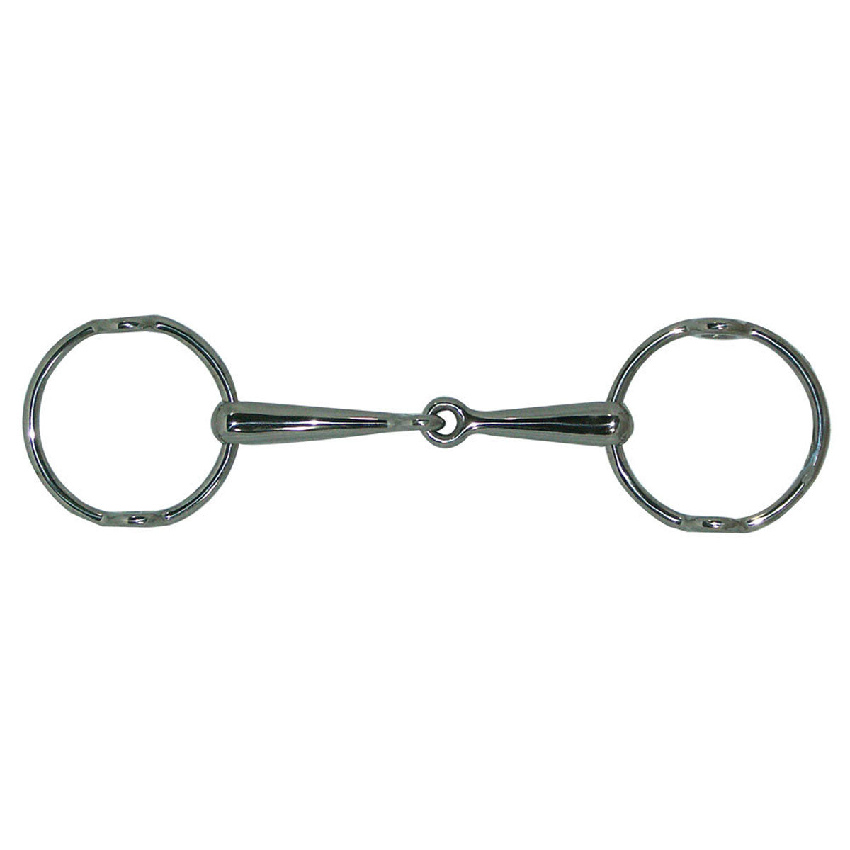 Loose Ring Stainless Steel Gag Snaffle Bit
