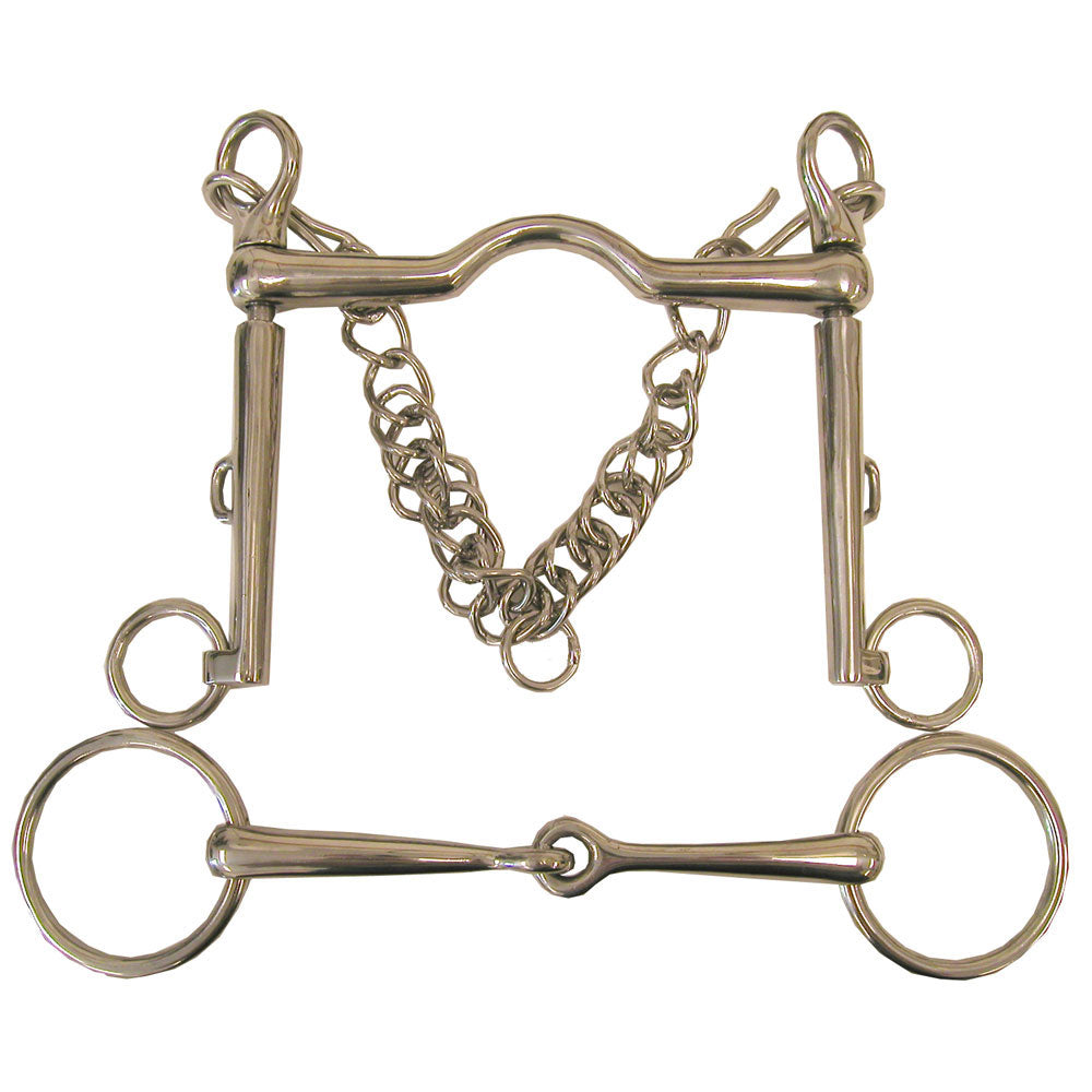 Coronet Weymouth with Bradoon Horse Bit