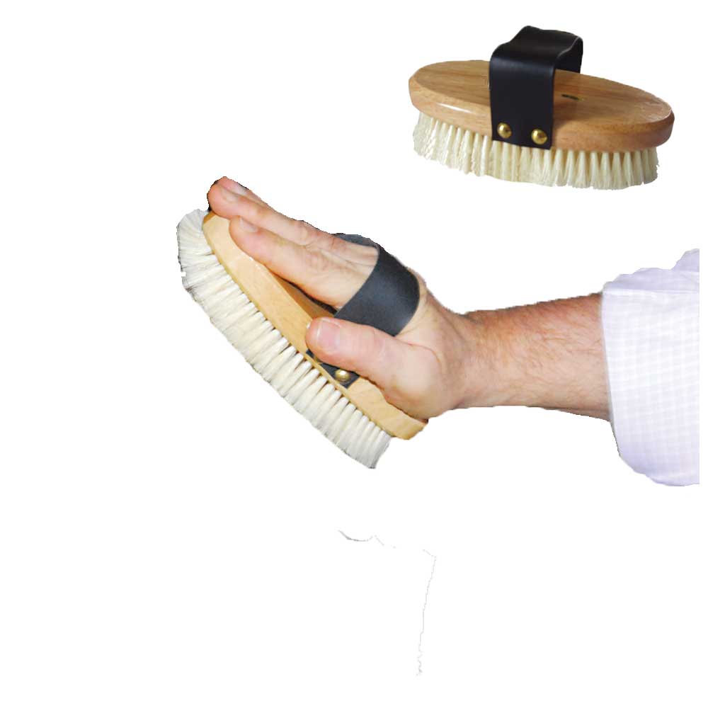 Elite Natural Bristle Brush 8"