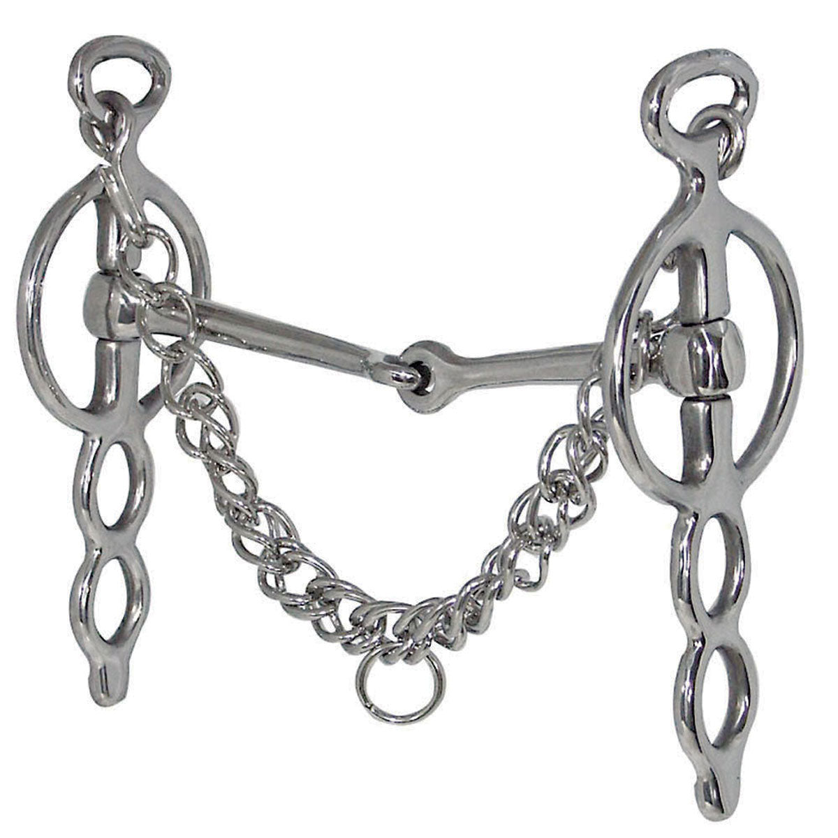 Coronet Fancy Liverpool Snaffle Mouth Driving Bit