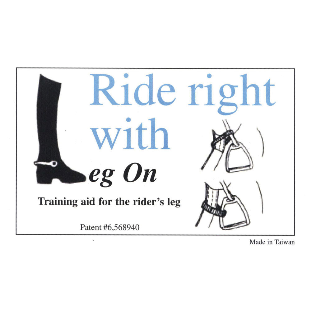Leather Leg On Riders Training Aid with Hook & Loop
