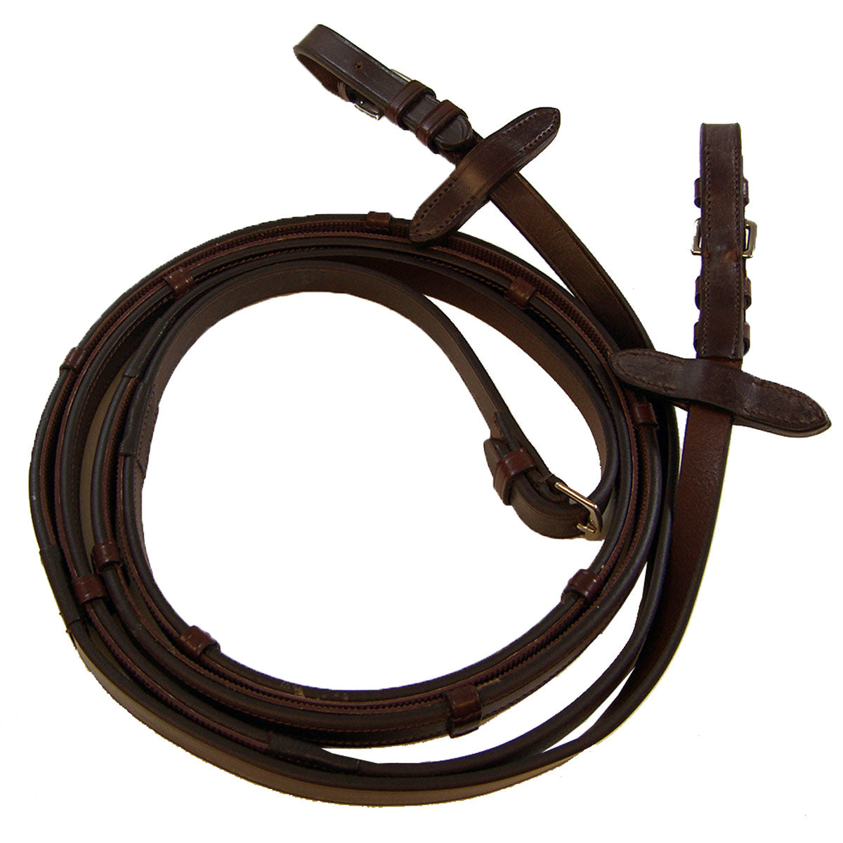 Pro-Trainer Rubber Lined Continental Reins 5/8" x 56"