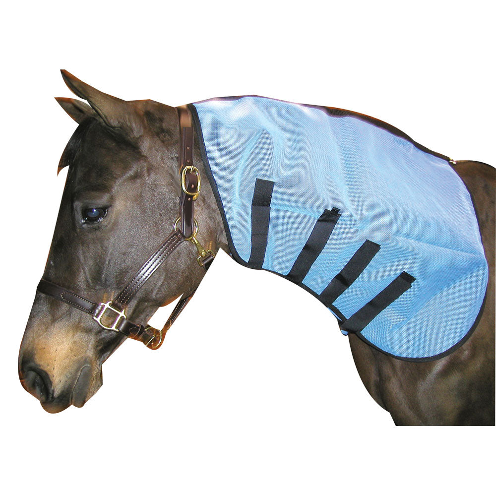 Vinyl Mesh Mane Saver - Blue