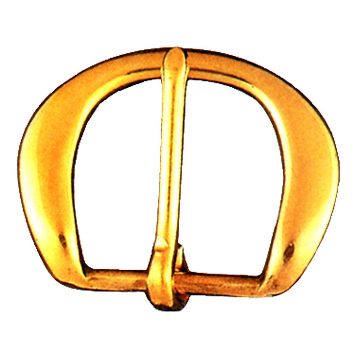 #5 Chrome Brass Buckle 5/8" with 3.8mm Tongue