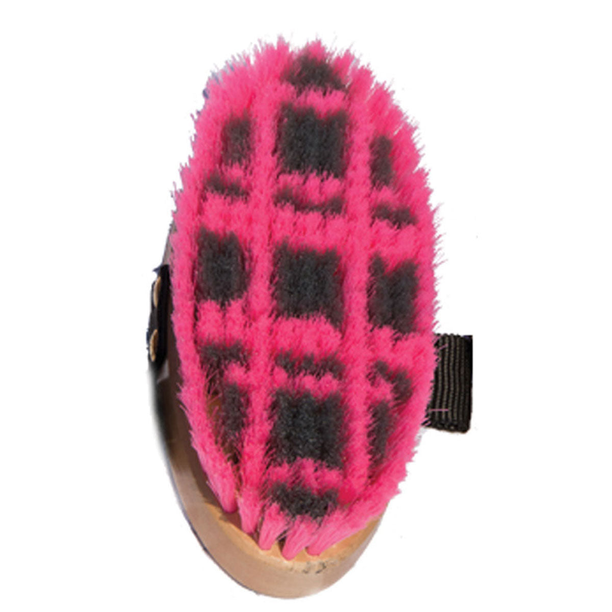 Medium Grooming Brush with Check Pattern 7" x 2-3/4"