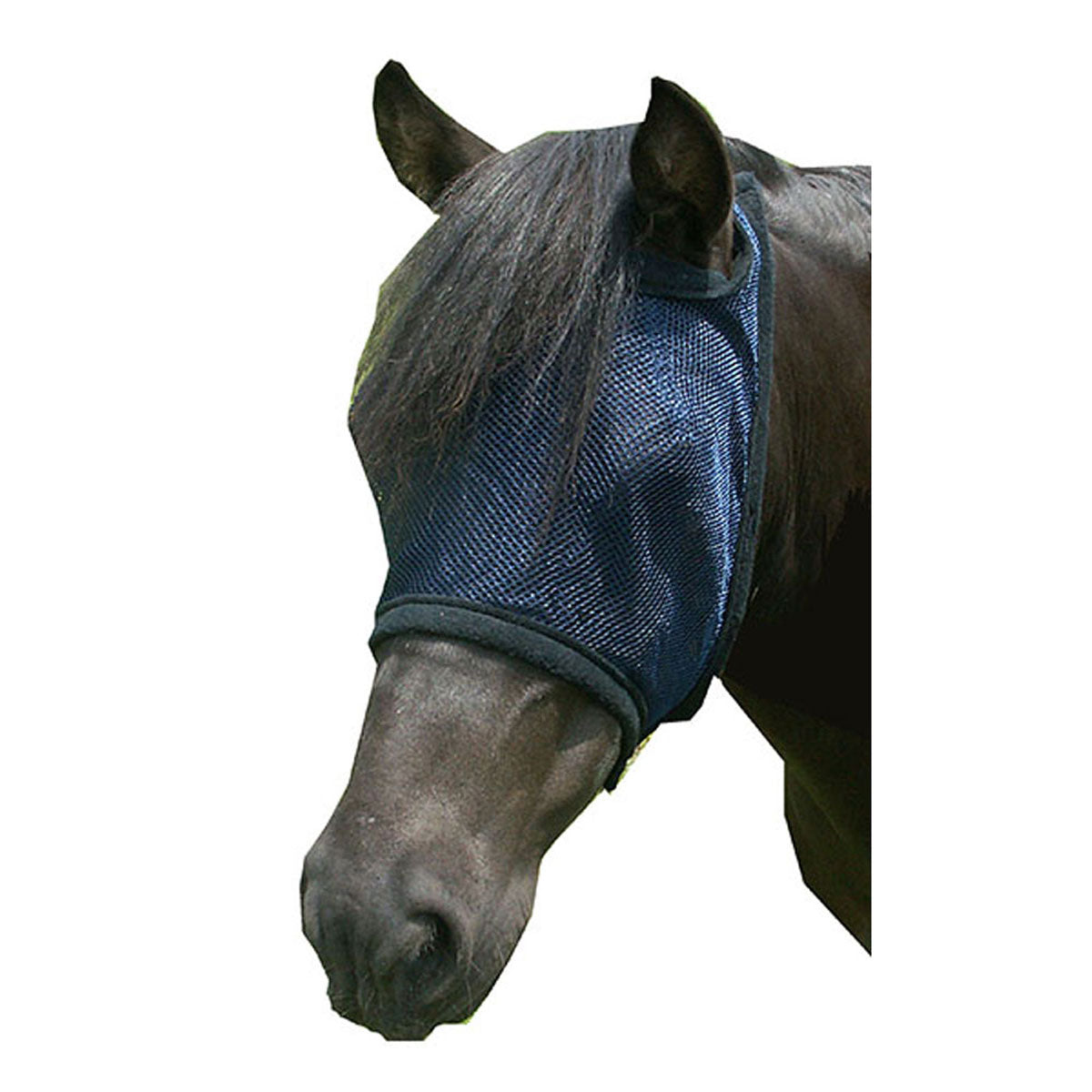 Comfort Plus Mini Horse Fly Mask - Navy