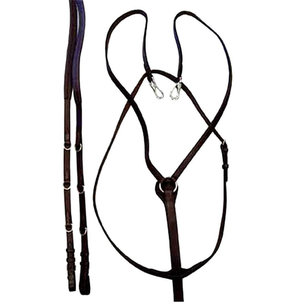 Pro-Trainer Silver German Martingale - Havana