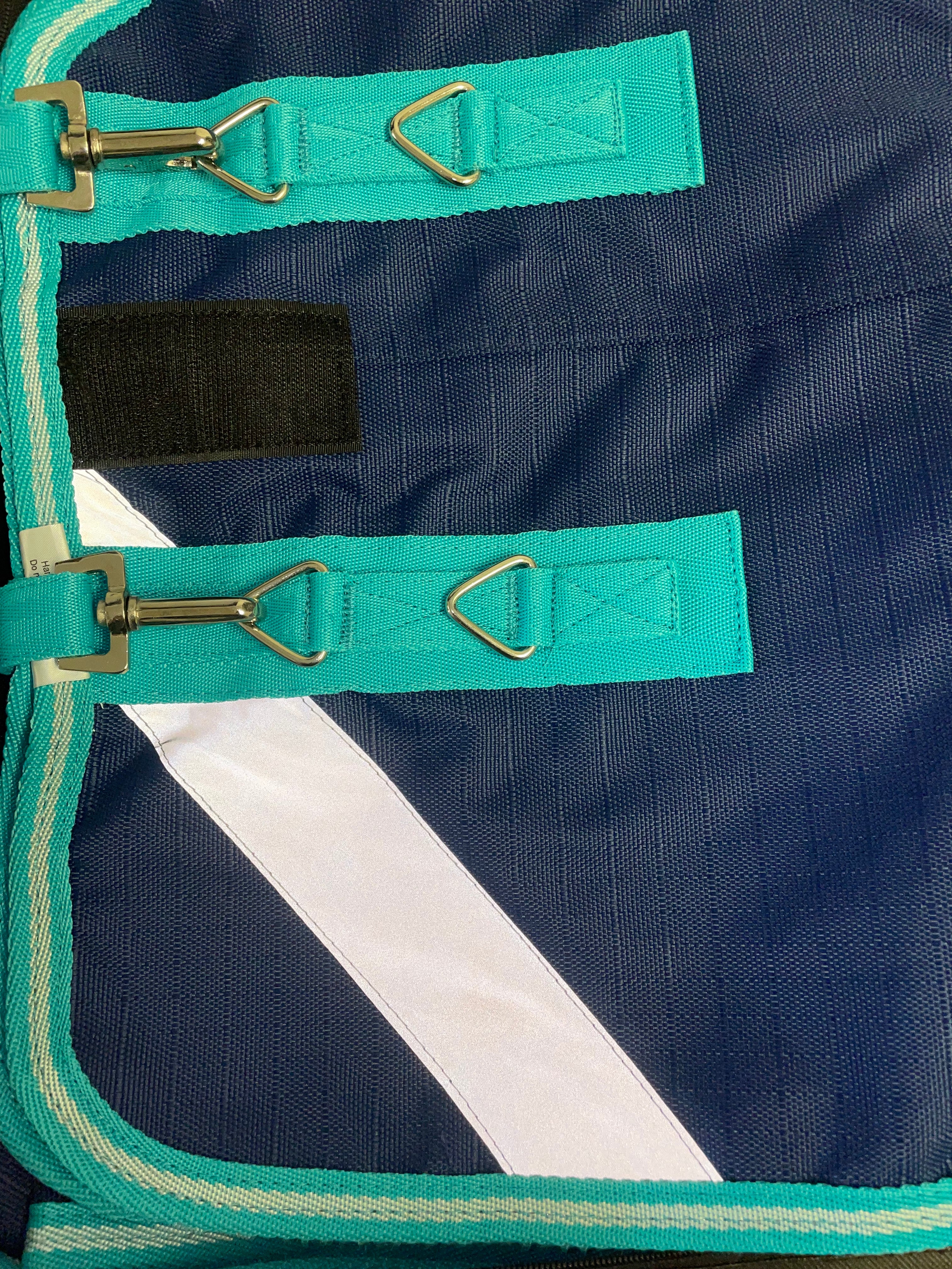 Pro-Trainer Turnout Blanket with Detachable Neck Cover, 1200D - Navy