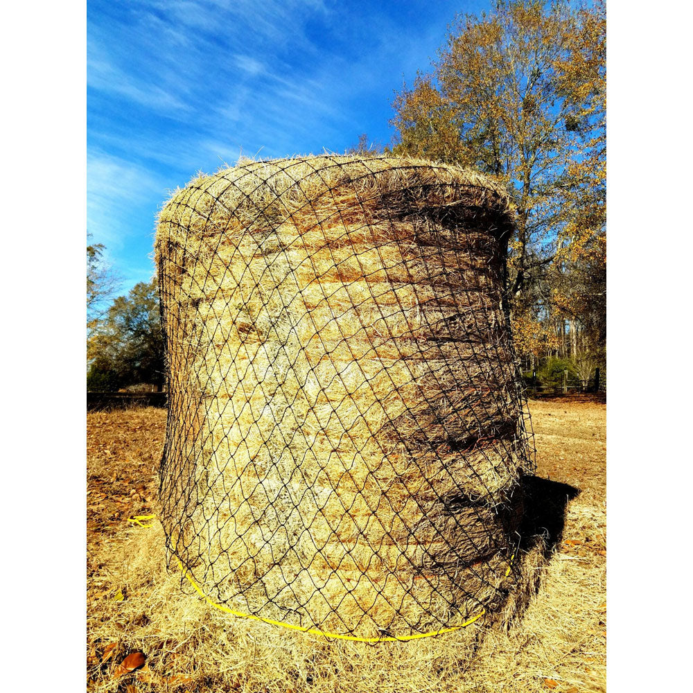 Texas Haynet Livestock Round Bale Hay Net - 3" Holes